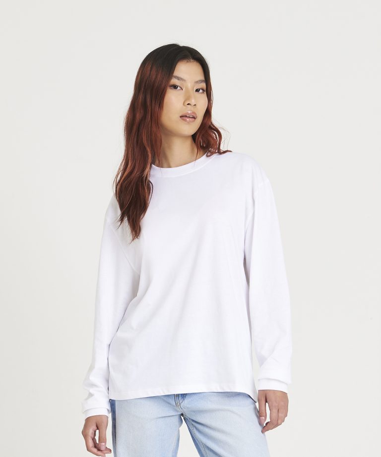 Alternative view of Awdis Just Ts - Oversize 100 Long Sleeve T JT019