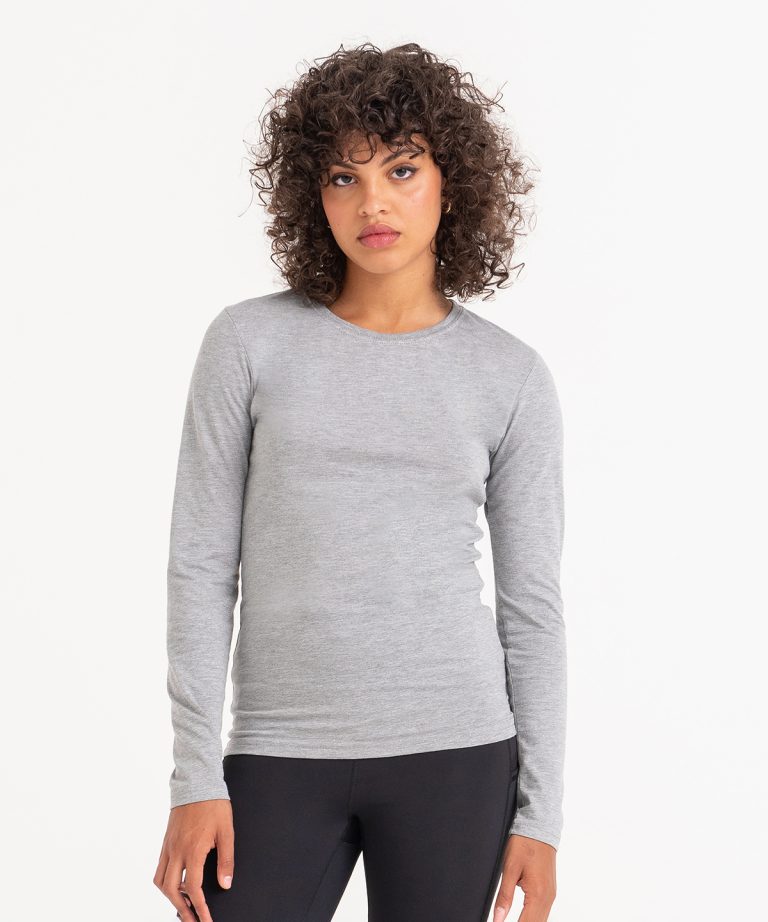 Alternative view of Awdis Just Ts - Womens Triblend T Long Sleeve JT02F