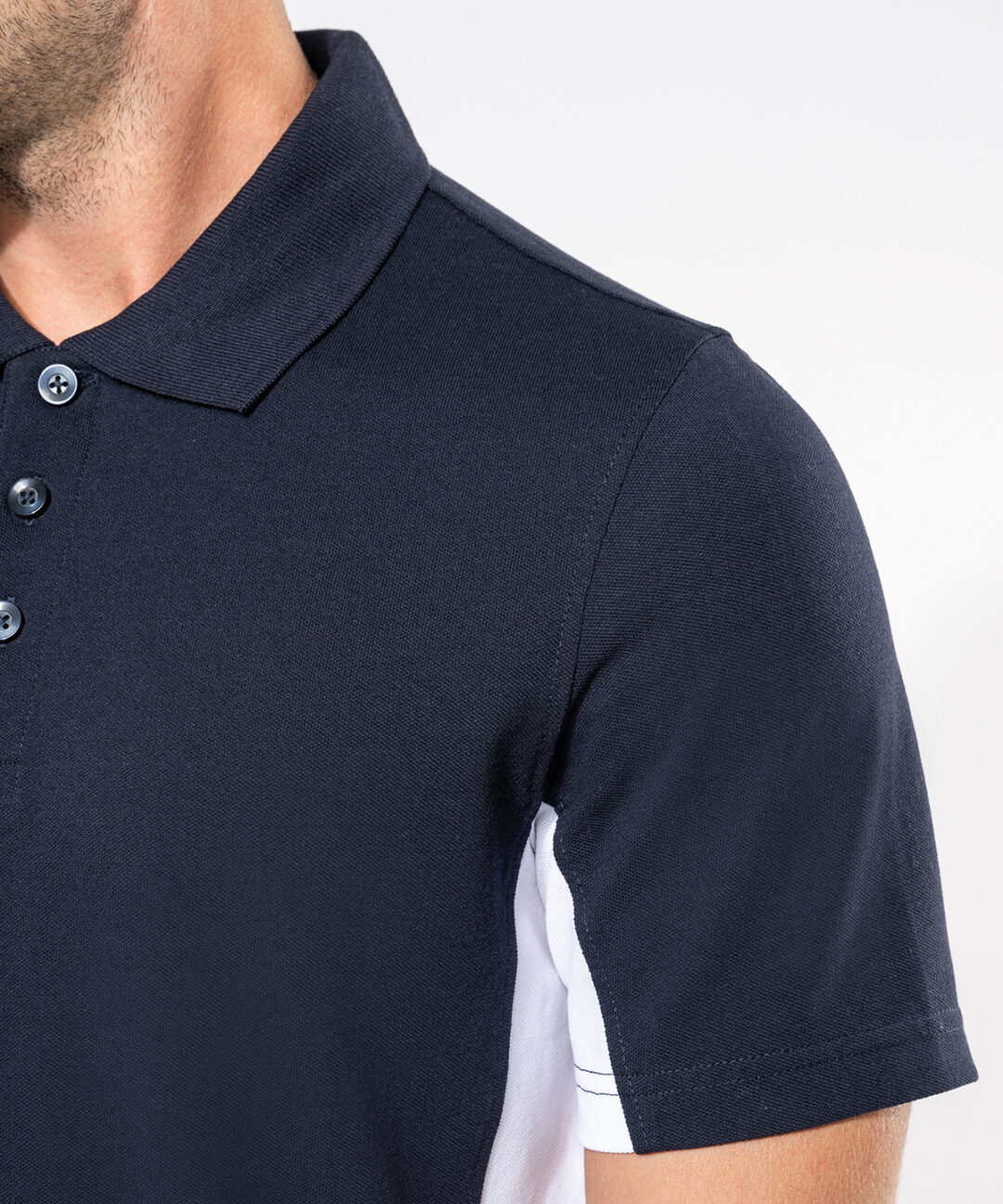 Kariban Flags short sleeve bi colour polo shirt KB232, Vivid Promotion Workwear