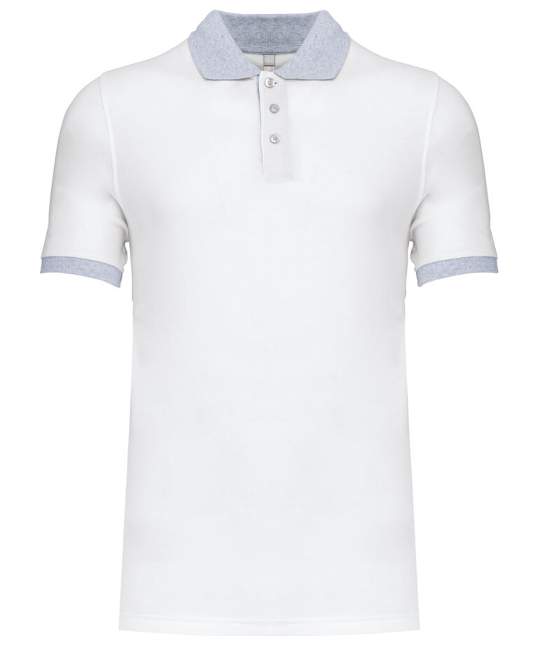 Kariban Two tone piqu polo shirt KB258, Vivid Promotion Workwear