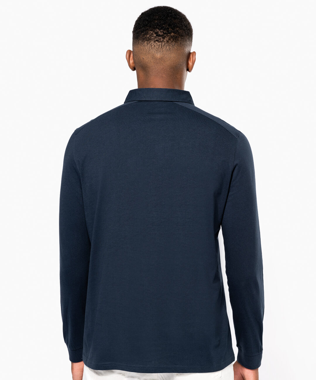Kariban Jersey knit long sleeve polo shirt KB264, Vivid Promotion Workwear
