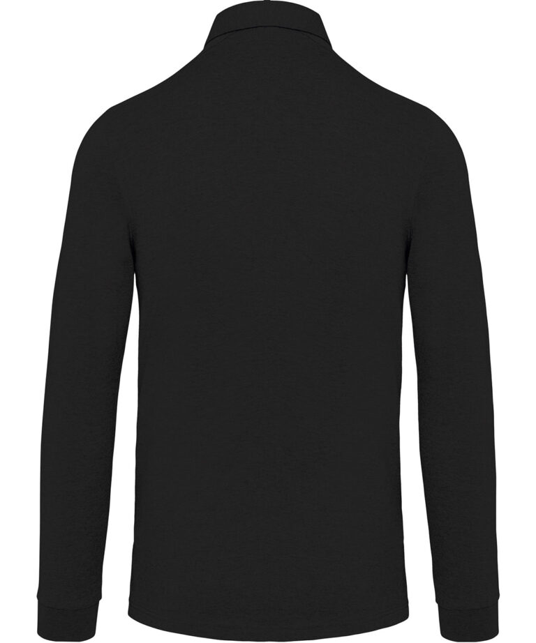Kariban Jersey knit long sleeve polo shirt KB264, Vivid Promotion Workwear