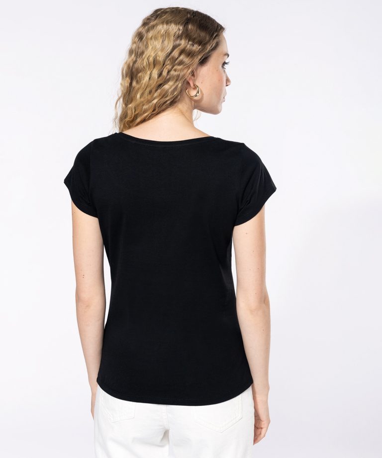 Kariban &#8211; Ladies Boat Neck Short &#8211; Sleeved T &#8211; Shirt KB384, Vivid Promotion Workwear