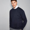 Larkwood Crew neck sweatshirt with shoulder poppers LW06T, Vivid Promotion Workwear