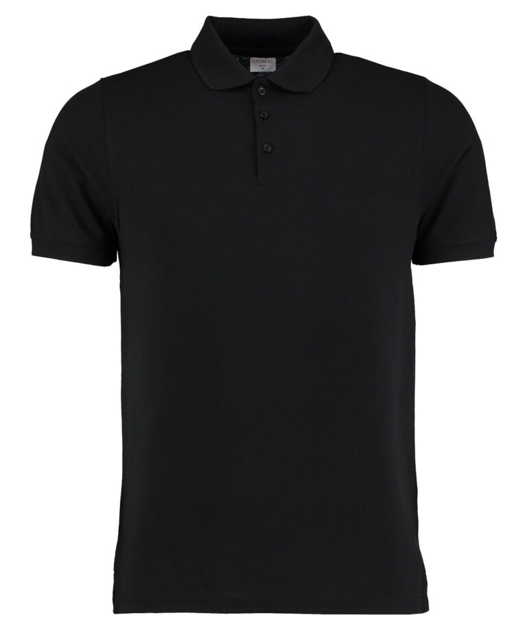 Alternative view of Kustom Kit Klassic heavyweight polo superwashC (slim fit) KK408