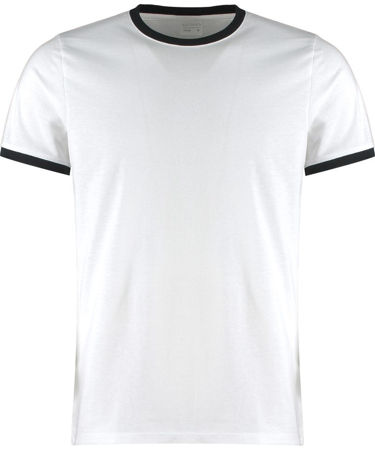 Alternative view of Kustom Kit - Fashion Fit Ringer Tee KK508