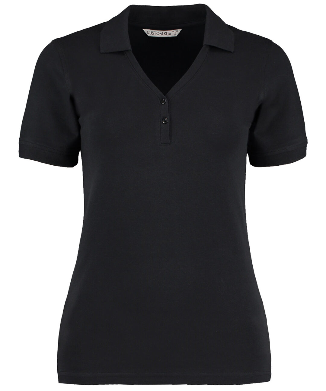 Kustom Kit Sophia v neck polo (regular fit) KK732, Vivid Promotion Workwear