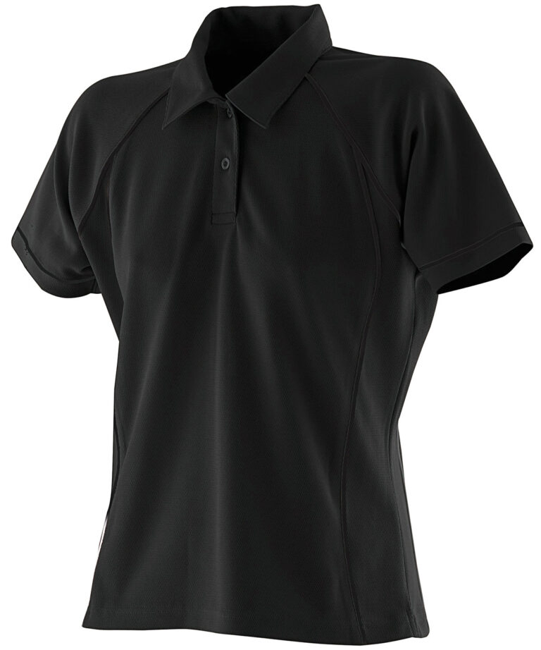 Finden &#038; Hales Women&#8217;s piped performance polo LV371, Vivid Promotion Workwear