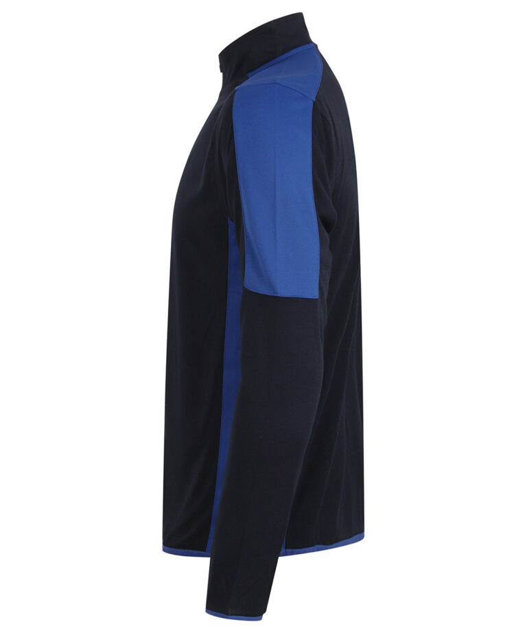 Finden &#038; Hales Zip Mid-layer with Contrast Panelling LV571, Vivid Promotion Workwear
