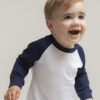 Sf &#8211; Kids Long Sleeve Baseball T SM271, Vivid Promotion Workwear