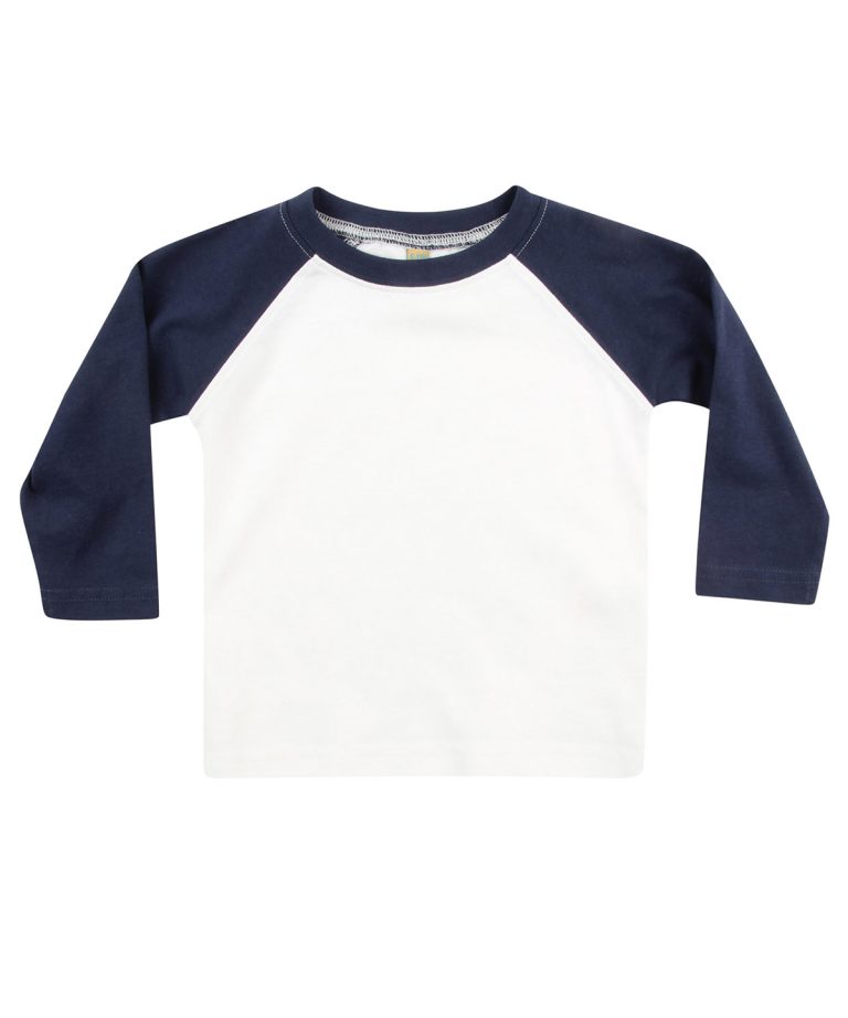 Alternative view of Larkwood - Long Sleeve Baseball T - Shirt LW25T