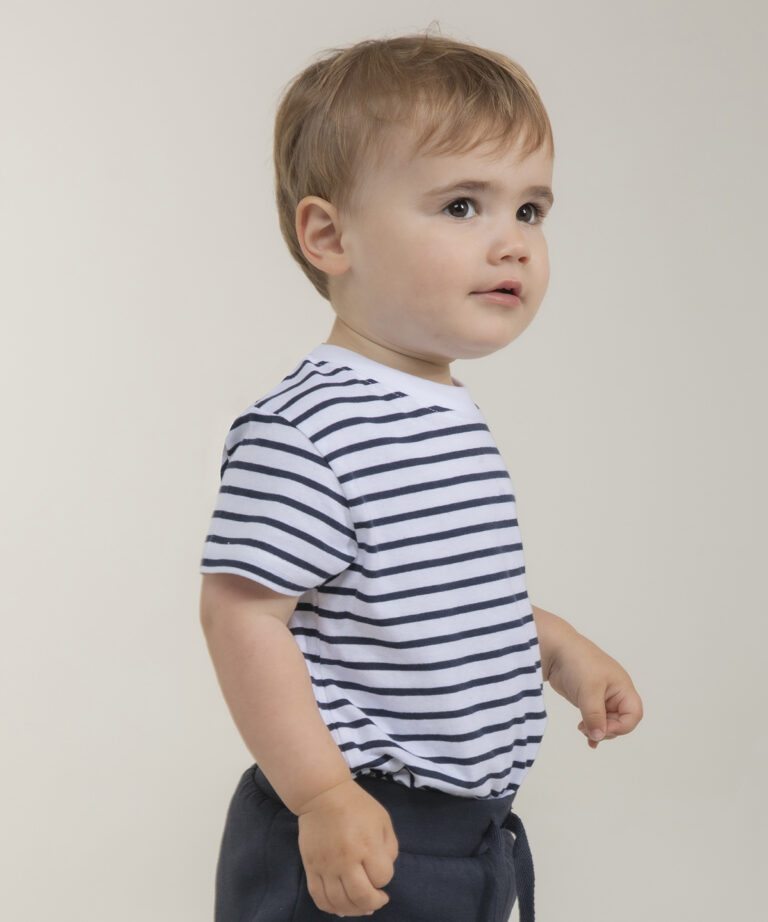 Larkwood Short sleeve striped t shirt LW27T