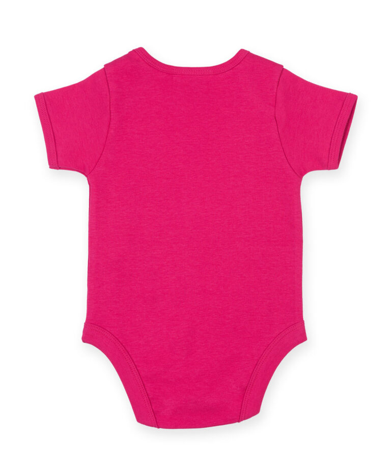 Larkwood Short sleeved bodysuit with envelope neck opening LW55T, Vivid Promotion Workwear