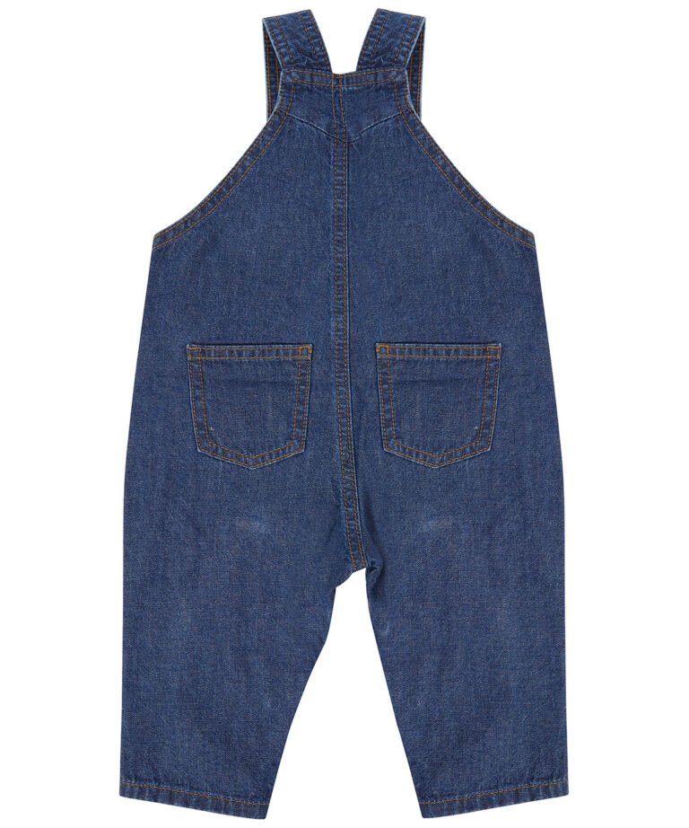 Larkwood Denim dungarees LW700, Vivid Promotion Workwear