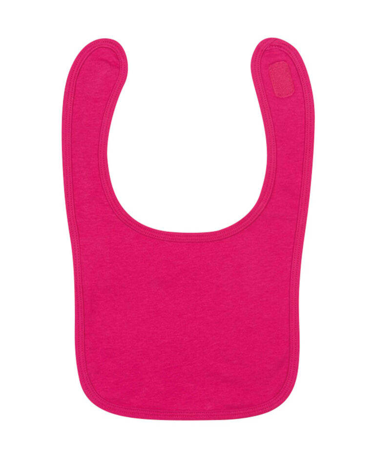 Alternative view of Larkwood Plain and contrast bib LW82T