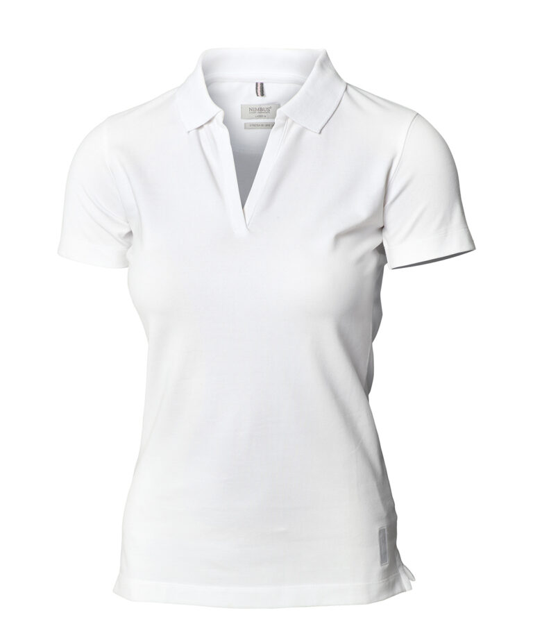 Nimbus Womens Harvard v neck  stretch deluxe polo NB52F