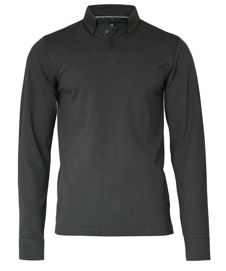 Nimbus Carlington  deluxe long sleeve polo NB71M