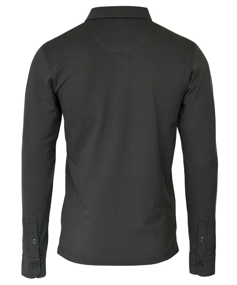 Alternative view of Nimbus Carlington  deluxe long sleeve polo NB71M