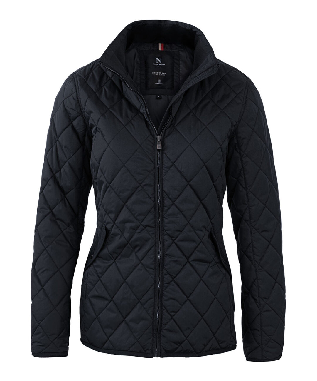 Nimbus Womens Henderson  stylish diamond quilted jacket NB98F, Vivid Promotion Workwear