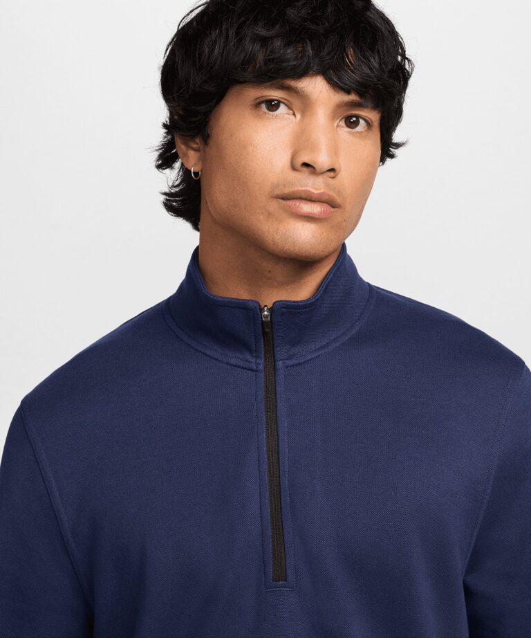 Nike Nike Tour half zip piqu top NK172