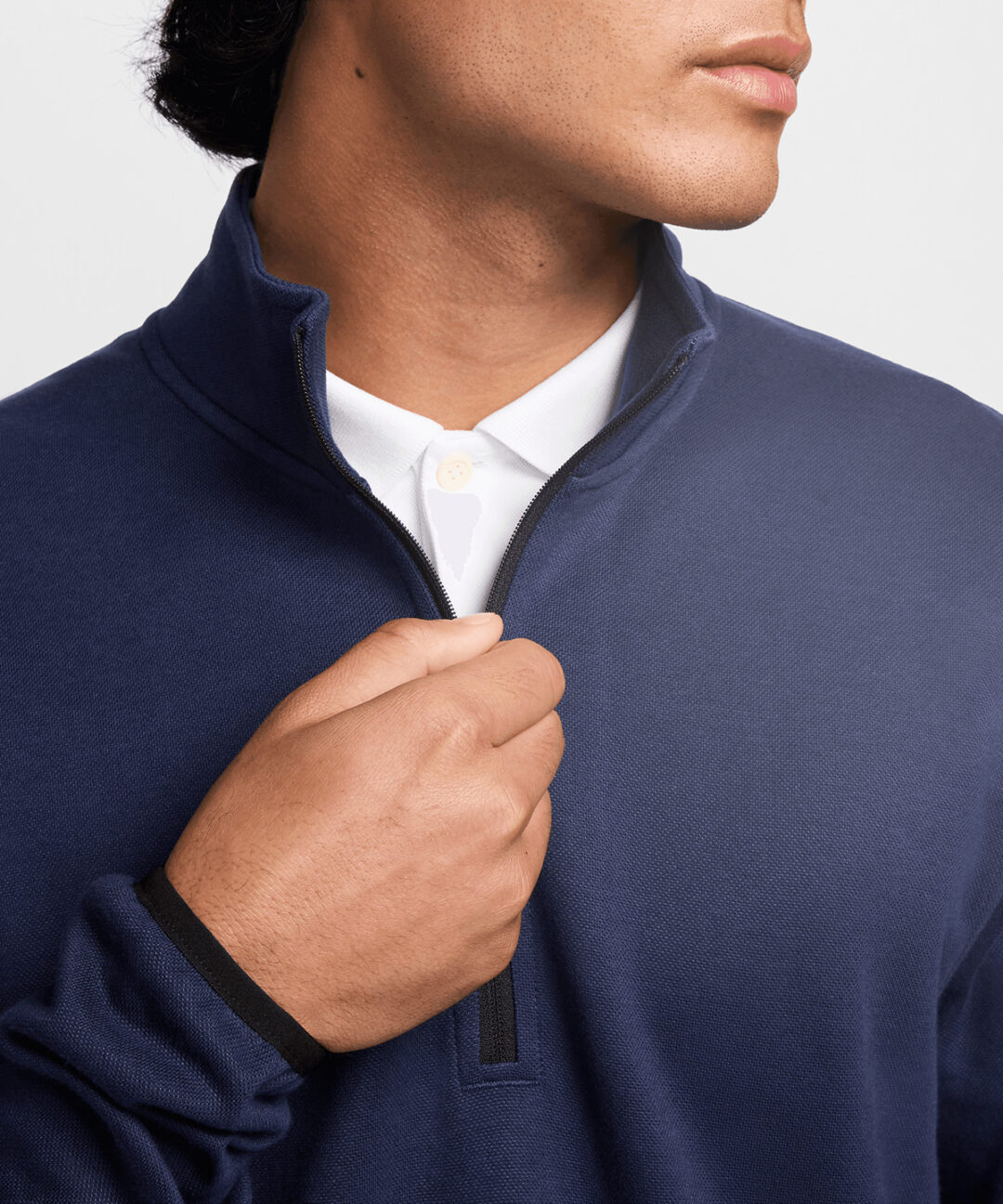 Nike Nike Tour half zip piqu top NK172, Vivid Promotion Workwear
