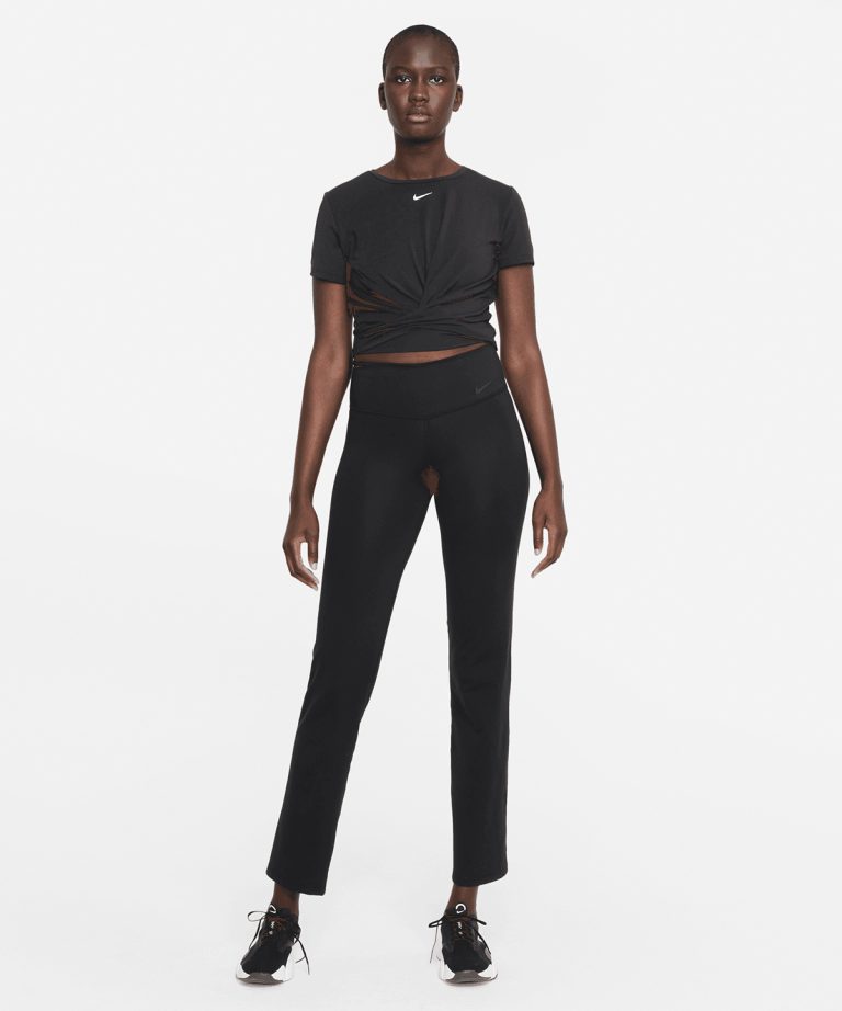 Nike - Womens Nike One Luxe Dri - Fit Short Sleeve Standard Twist Top NK374