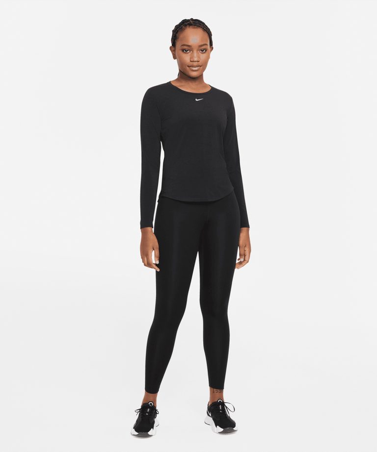 Nike - Womens Nike One Luxe Dri - Fit Long Sleeve Standard Fit Top NK378