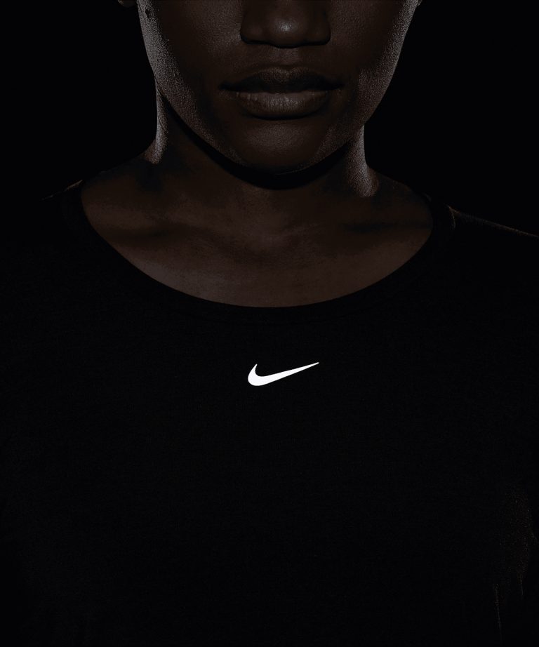 Nike &#8211; Womens Nike One Luxe Dri &#8211; Fit Long Sleeve Standard Fit Top NK378, Vivid Promotion Workwear