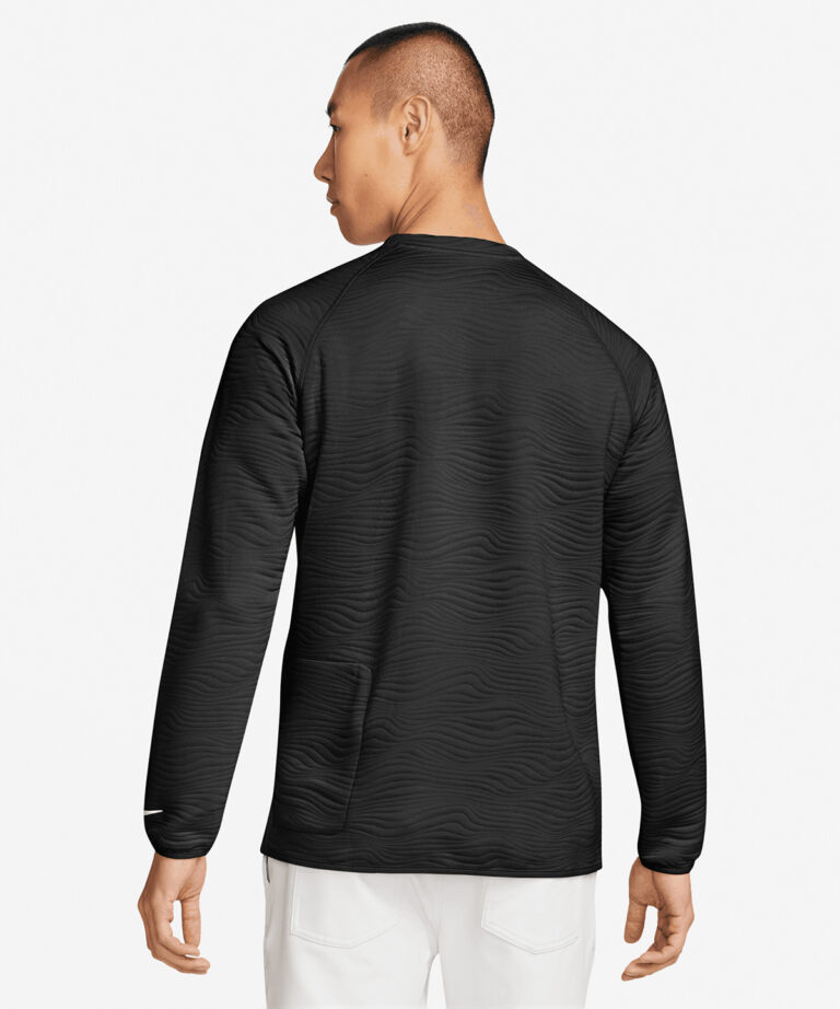 Alternative view of Nike Nike Dri FIT Tour crew quilted top NK394