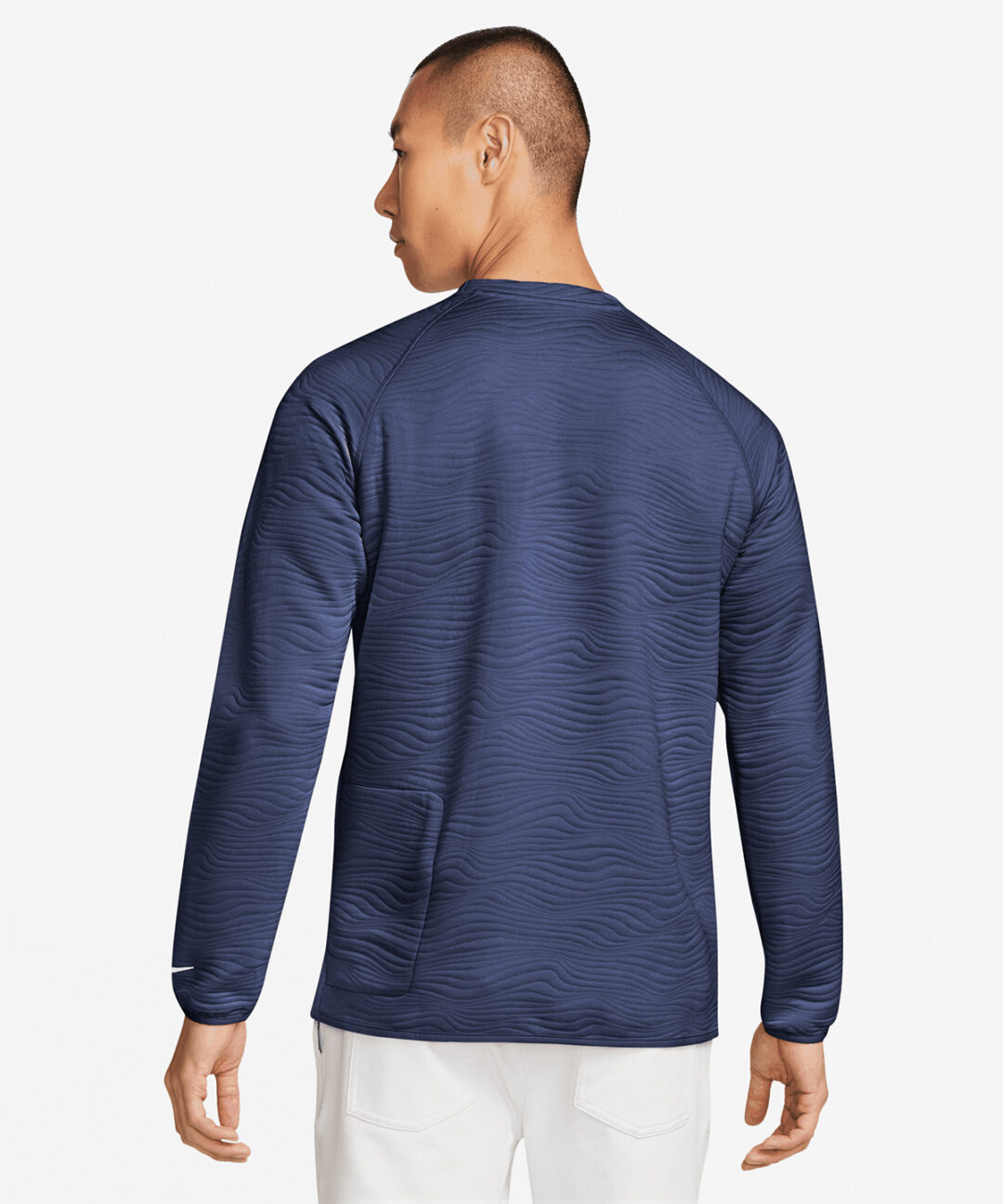 Nike Nike Dri FIT Tour crew quilted top NK394, Vivid Promotion Workwear