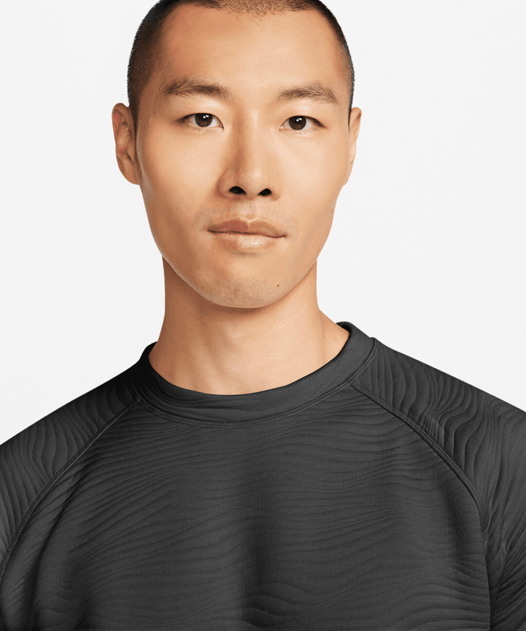 Nike Nike Dri FIT Tour crew quilted top NK394, Vivid Promotion Workwear