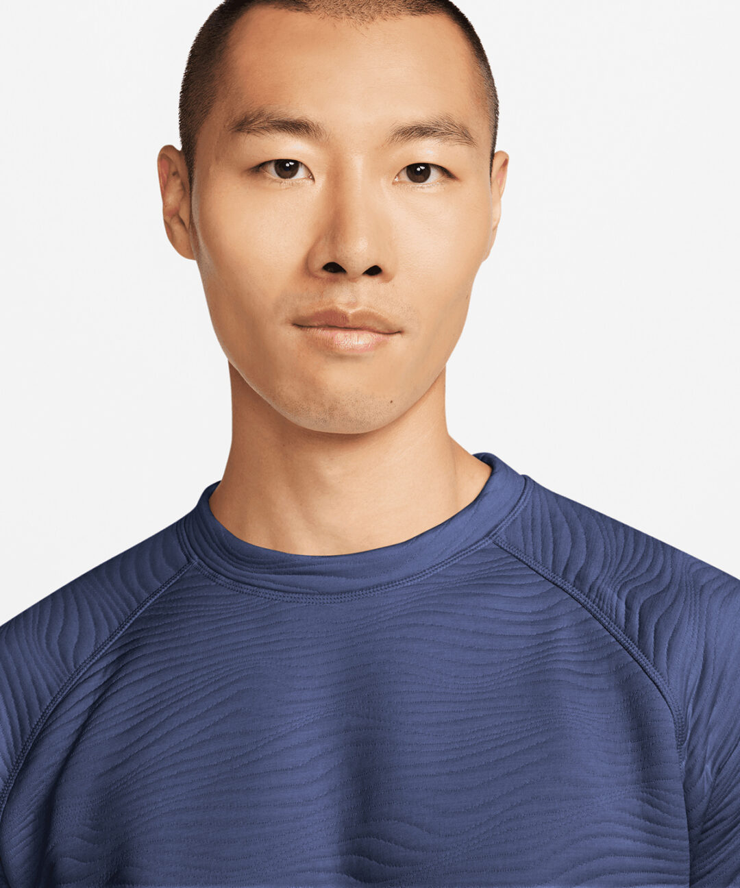 Nike Nike Dri FIT Tour crew quilted top NK394, Vivid Promotion Workwear