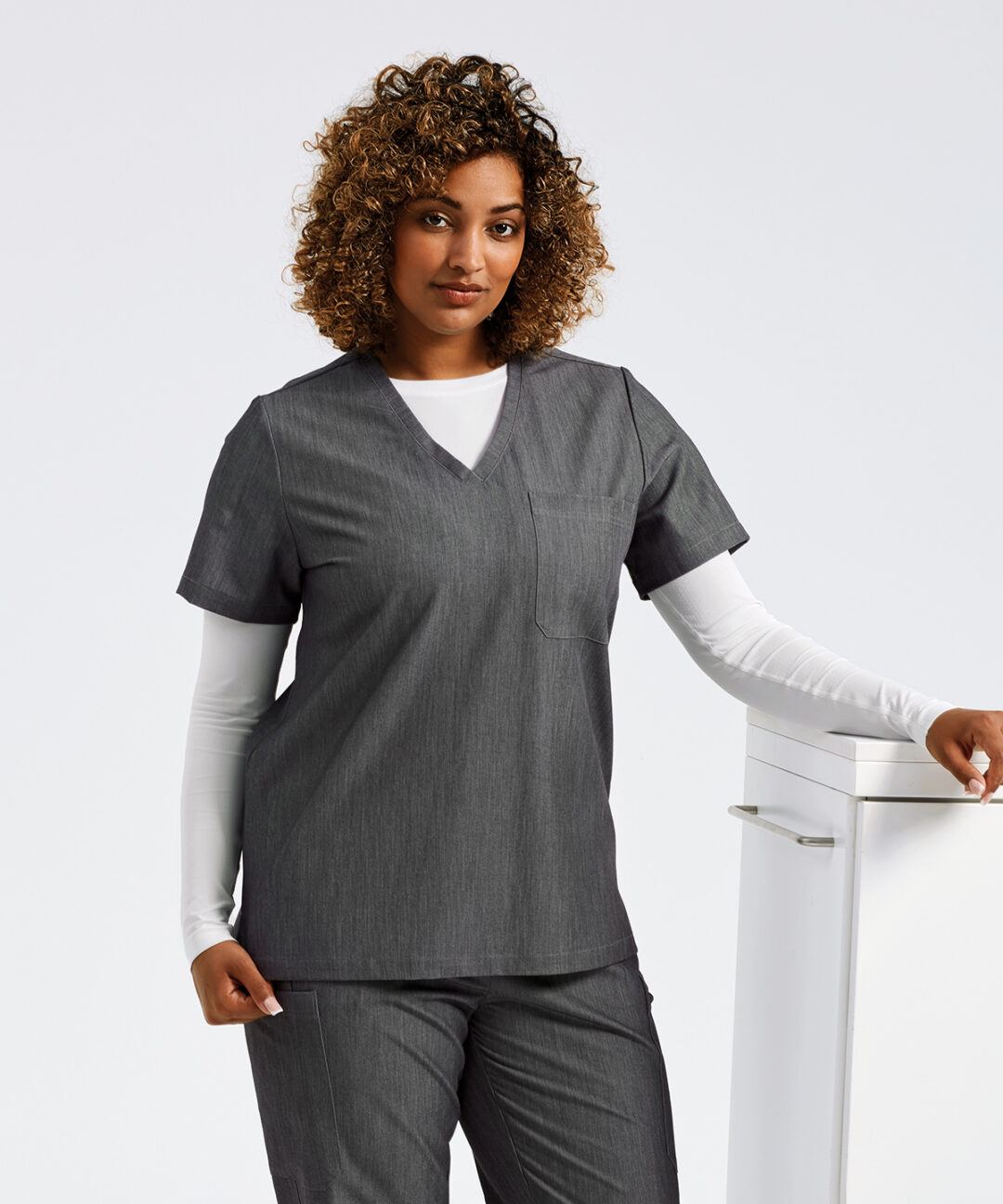 Onna by Premier Womens &#8216;Limitless&#8217; Onna stretch tunic NN300, Vivid Promotion Workwear