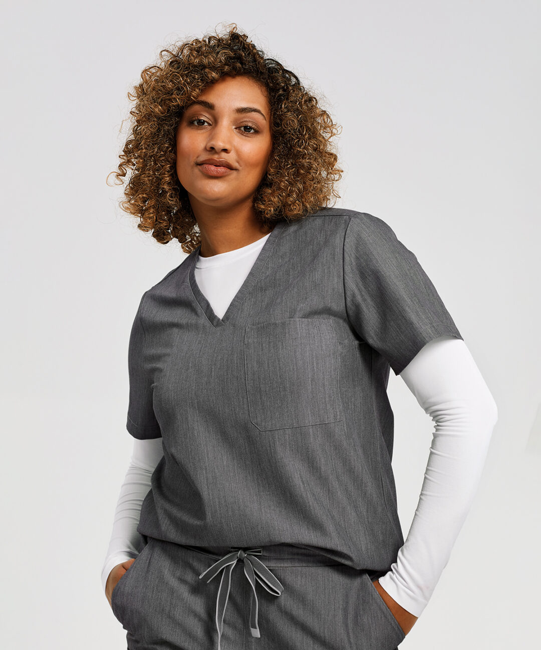 Onna by Premier Womens &#8216;Limitless&#8217; Onna stretch tunic NN300, Vivid Promotion Workwear