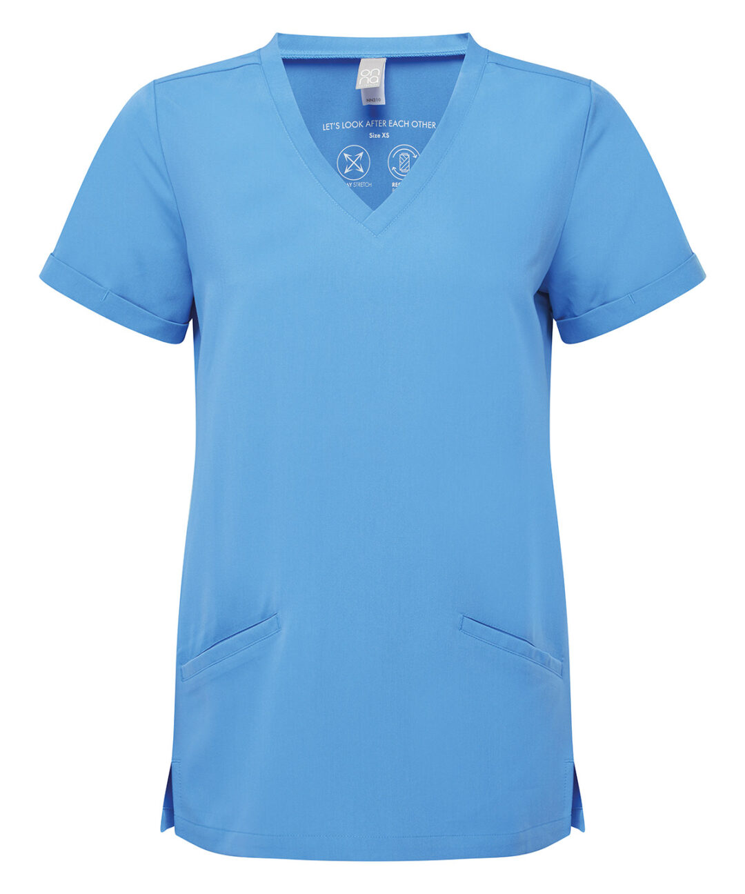 Onna by Premier Womens &#8216;Invincible&#8217; Onna stretch tunic NN310, Vivid Promotion Workwear