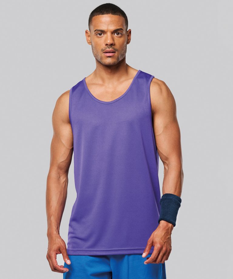 Kariban Proact &#8211; Mens Sports Vest PA441, Vivid Promotion Workwear