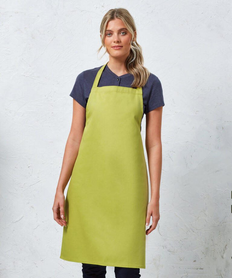 Premier 100% Organic Cotton Bib Apron PR102