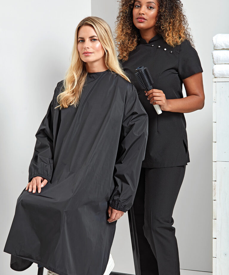 Premier Long sleeve waterproof salon gown PR117