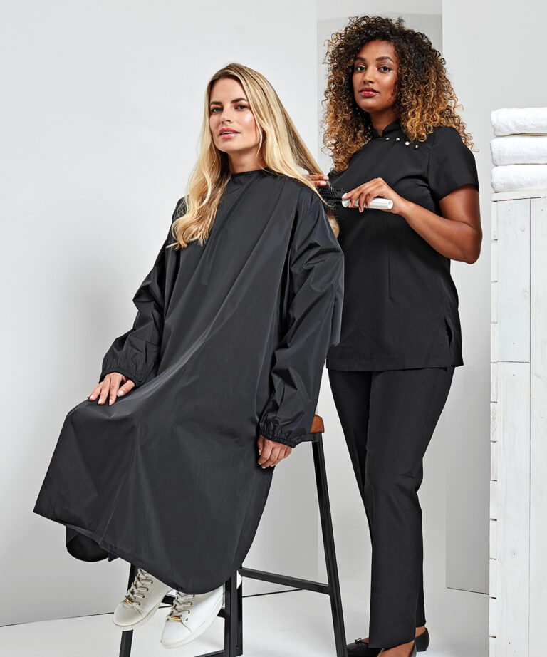 Alternative view of Premier Long sleeve waterproof salon gown PR117