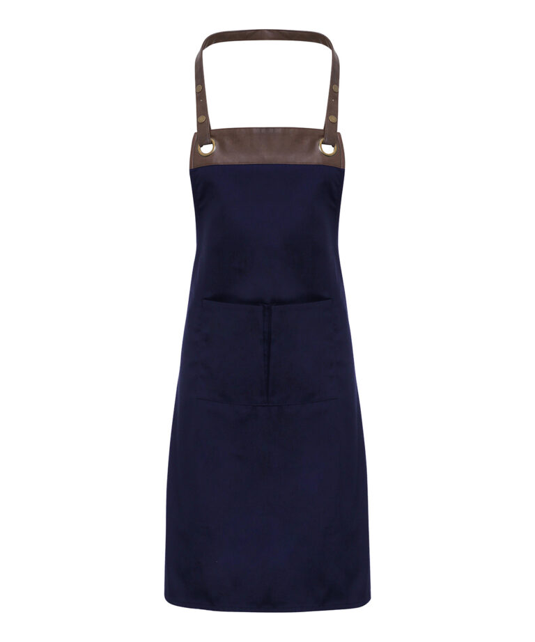 Premier Espresso bib apron PR123, Vivid Promotion Workwear