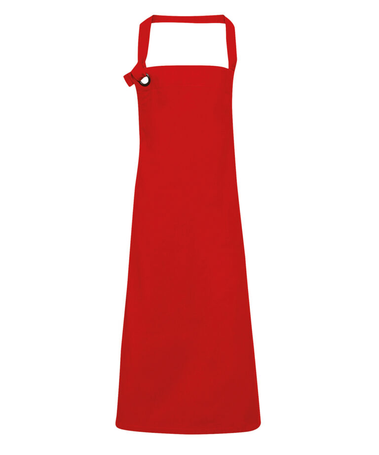 Alternative view of Premier Calibre heavy cotton canvas bib apron PR130