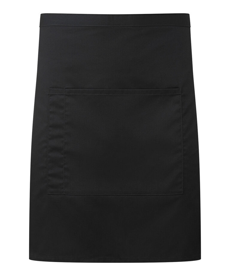 Premier Colours collection mid length pocket apron PR141, Vivid Promotion Workwear