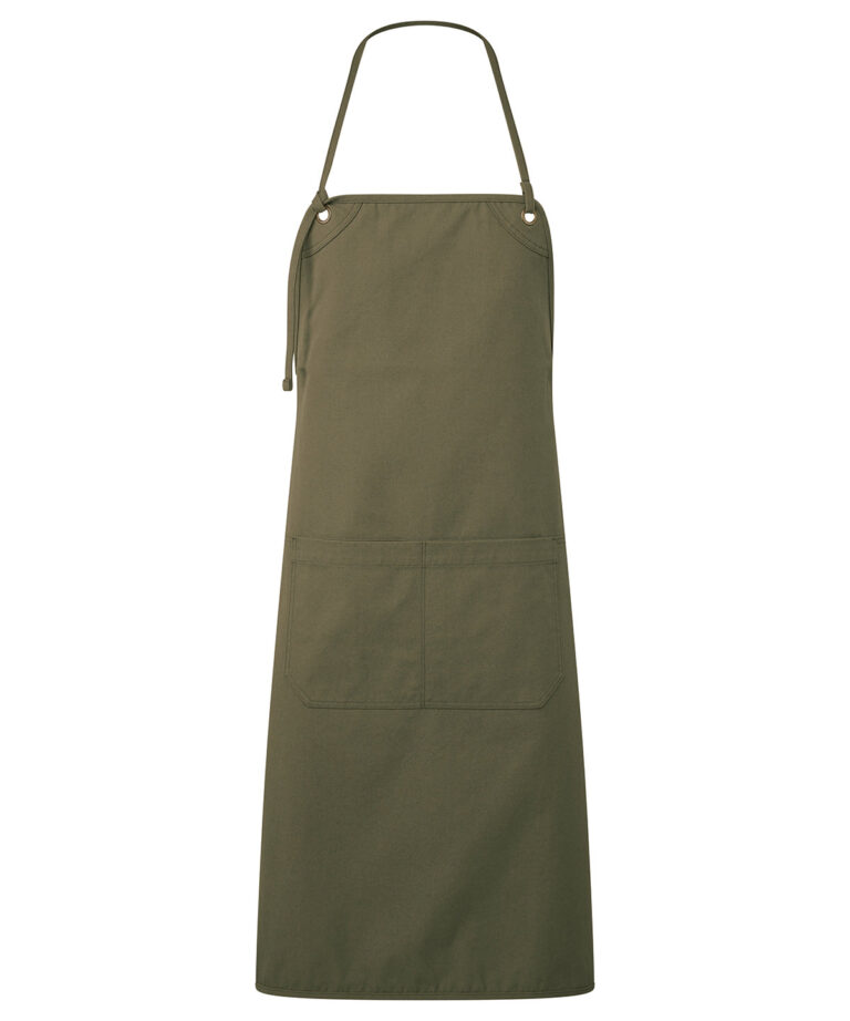 Premier Artisans choice double pocket canvas apron PR181, Vivid Promotion Workwear