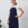 Premier Clip n Clasp cross back bib apron PR182, Vivid Promotion Workwear