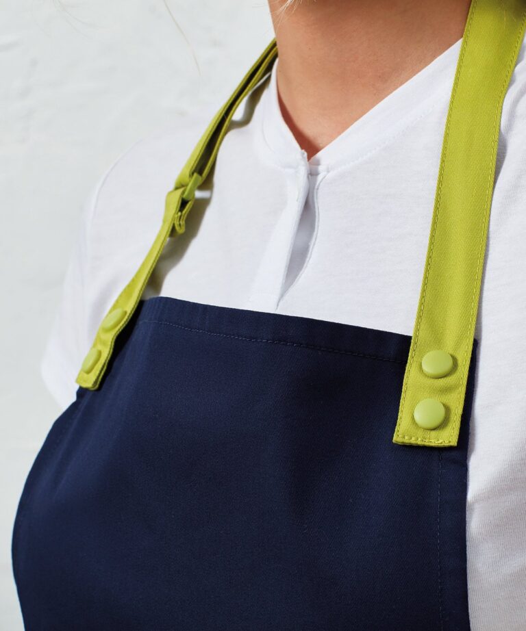 Premier Swap &#038; Pop Customisable Apron  Straps PR191, Vivid Promotion Workwear