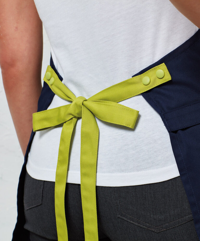 Alternative view of Premier Swap & Pop Customisable Apron  Straps PR191