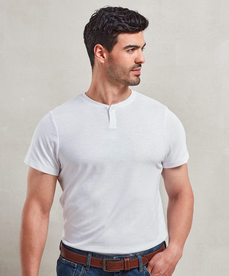 Alternative view of Premier - Mens Cotton Rich Comis Tee PR219