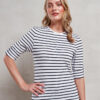 Build Your Brand &#8211; Oversized Mock Neck Tee BY230, Vivid Promotion Workwear