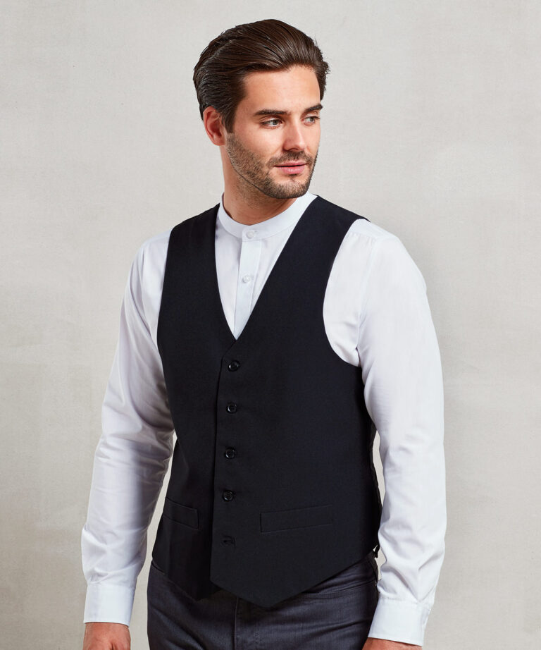 Premier Lined polyester waistcoat PR622