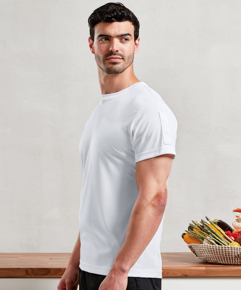 Alternative view of Premier - Chefs Coolchecker T - Shirt PR649